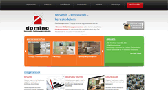 Desktop Screenshot of dominoepker.hu